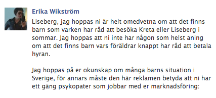 Kampanj, Reklamkampanj,  protestaktion, Twitter,  upprörda känslor, Liseberg